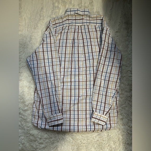 Faconnable Long Sleeve Button Down Shirt Large - Picture 2 of 3